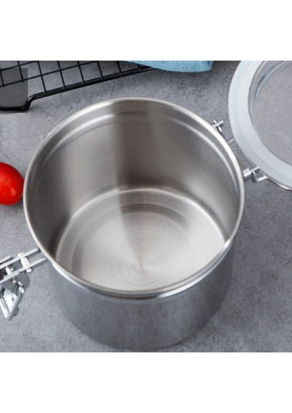 Gümüş 1500ML Paslanmaz Çelik Hava Geçirmez Kahve Kavanoz Teneke Kutu 700ML/1400ML Kahve Çekirdekleri Çay Kahve Konteyner Saklama Kabı Kaşıkla Set (Yurt Dışından) indirimleri