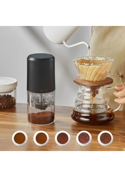 Beyaz Elektrikli Kahve Çekirdeği Öğütücü USB Şarj Taşınabilir Profesyonel Seramik Taşlama Çekirdek Kahve Çekirdekleri Değirmeni Öğütücü Mutfak Makineleri (Yurt Dışından) fiyatları