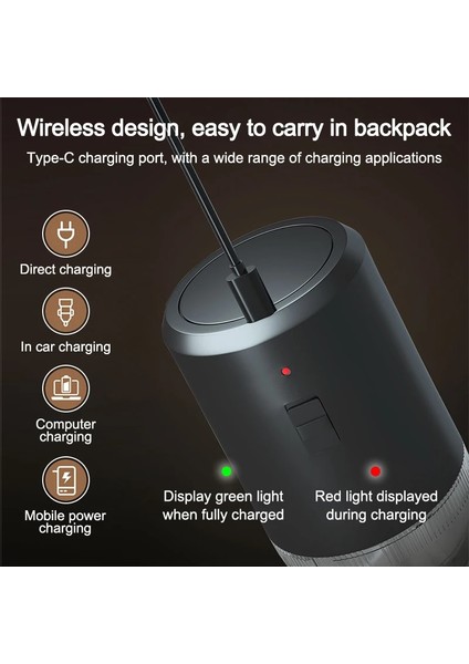 Beyaz Elektrikli Kahve Çekirdeği Öğütücü USB Şarj Taşınabilir Profesyonel Seramik Taşlama Çekirdek Kahve Çekirdekleri Değirmeni Öğütücü Mutfak Makineleri (Yurt Dışından) indirimleri