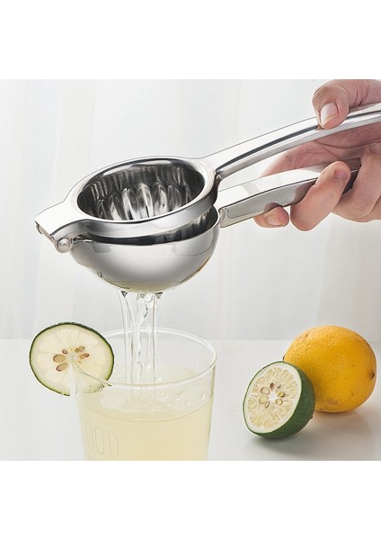 Gümüş Paslanmaz Çelik Limon Meyve Sıkacağı Çok Fonksiyonlu Portakal Sıkacağı Manuel Meyve Suyu Sıkacağı El Basınçlı Sıkacağı Mutfak Meyve Araçları (Yurt Dışından) indirimleri