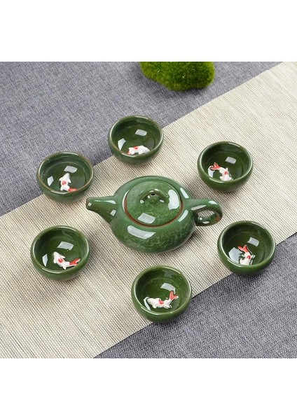 01 Crack Sır 3D Balık Kung Fu Çay Seti, Seramik Çay Takımları, Çay Fincanı, Chinesetravel Çaydanlık, Drinkware Kahve ve Çay Takımları, Binglie Çay Fincanları (Yurt Dışından) fırsatları