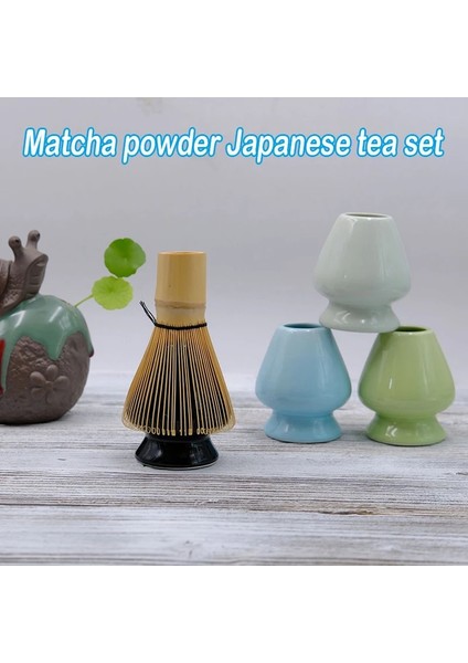 Beyaz Sıcak Satış Matcha Çay Çırpma Tutucu Geleneksel Japon Çay Töreni Seramik Çay Aksesuarları Ev Çay Takımları Setleri Mutfak, Yemek (Yurt Dışından) fiyatları