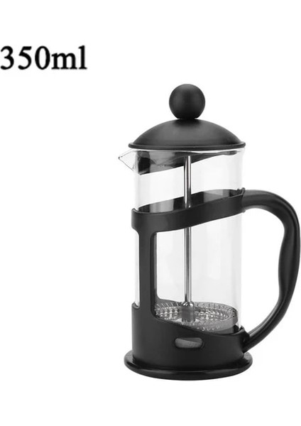 350ML Fransız Basın Kahve/çay Bira Cezve Kahve Makinesi Su Isıtıcısı 800ML Paslanmaz Çelik Cam Termos Barista Araçları Kahve Sürahisi (Yurt Dışından)