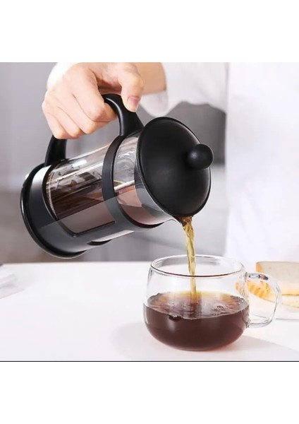 350ML Fransız Basın Kahve/çay Bira Cezve Kahve Makinesi Su Isıtıcısı 800ML Paslanmaz Çelik Cam Termos Barista Araçları Kahve Sürahisi (Yurt Dışından) indirimleri