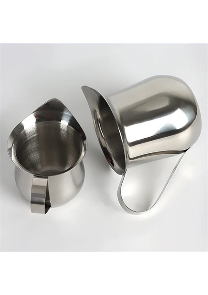 Süzgeçli 240ML (8 Ons) 60ML/90ML/150ML/240ML Süt Köpürtme Sürahisi Espresso Buharda Kahve Latte Köpürtücü Bardak Cappuccino Süt Sürahisi Krem Köpürtme Sürahisi (Yurt Dışından)