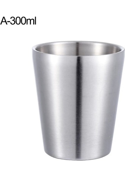 A-300 ml Paslanmaz Çelik Süt Köpürtme Sürahi Espresso Kahve Barista Zanaat Latte Süt Krem Fincan Mutfak Köpürtme Sürahi Sürahi Kupa Bardak (Yurt Dışından)