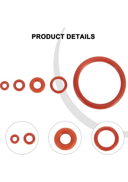 15 Adet Silikon O-Ring Conta Memesi Konnektörü Kauçuk Sızdırmazlık O-Ring Saeco Gaggia Otomatik Kahve Makinesi Parçası Anti Sızıntı (Yurt Dışından)