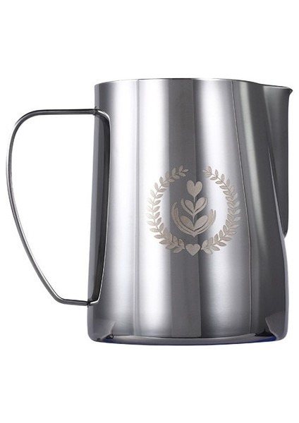 D 350ML 350ML600ML Süt Sürahisi Paslanmaz Çelik Köpürtme Sürahi Çekme Çiçek Fincan Kahve Süt Köpürtücü Sanat Süt Köpüğü Aracı Coffeware (Yurt Dışından)