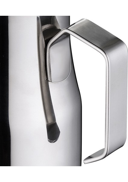 Siyah 550ML Süt Köpürtme Sürahisi Paslanmaz Çelik Profesyonel Süt Köpürtücü Sürahiler Barista Espresso Buhar Bardağı Uzun Yuvarlak Borulu 350/550/750ML (Yurt Dışından) fiyatları
