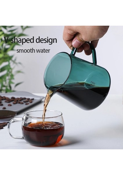 Kahve Filtresi Kahve Paylaşımı Pot Seti Isı Direnci Cam Cafe Maker Filtre Kepçe Fincan El Demleme Espresso Üzerine Dökün Barista Araçları Yeni (Yurt Dışından) fırsatları