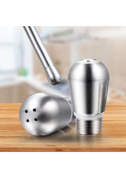 3 Delikli Kahve Makinesi Memesi 304 Paslanmaz Çelik Yeniden Kullanılabilir Kahve Makinesi Emzik Güçlü Buhar Cafe Breville 870/878/880 (Yurt Dışından)