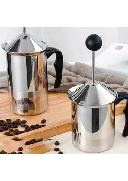 800ML 400/800ML Manuel Süt Köpürtücü Kahve Paslanmaz Çelik Köpürtme Sürahi Çekme Çiçek Fincan Cappuccino Süt Kahve Lahua Aksesuarları (Yurt Dışından) fırsatları