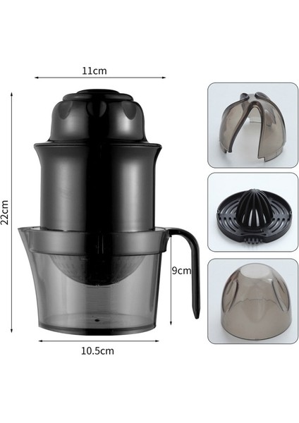 Gösterisi Olarak Narenciye Limon Portakal Sıkacağı Manuel El Sıkacağı Meyve Sıkacağı Dahili Ölçüm Kabı ve Rende Mutfak Aksesuarları (Yurt Dışından)