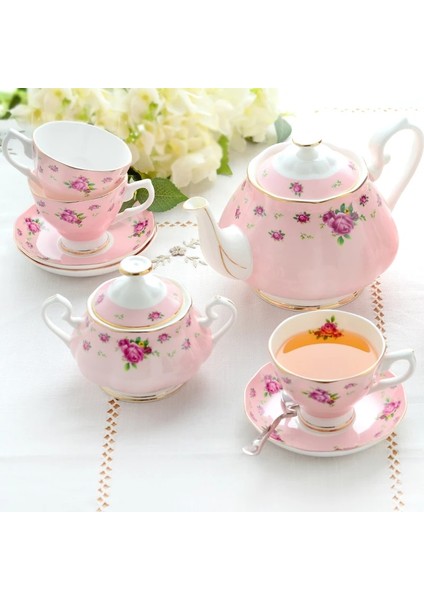 Stil 6 Avrupa Tarzı Cezve Süt Kavanozu Şeker Kavanozu Ev Kemik Çini (Yurt Dışından) fırsatları