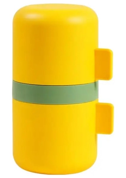 Sarı Kahve Değirmeni 3 Bölümlü Katlanabilir Sap Kantitatif Taşlama Ayarlanabilir Pürüzlülük Ayrılabilir Keskin Kahve El Değirmeni (Yurt Dışından)