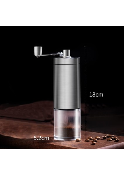 Açık Gri Gıanxı Manuel Kahve Değirmeni Taşınabilir Ahşap Tahıl Paslanmaz Çelik Kahve Çekirdeği Değirmeni Profesyonel El Yapımı Kahve Aksesuarları (Yurt Dışından) fiyatları