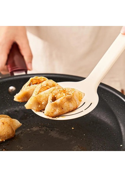 Beyaz Kızartma Spatula Gıda Sınıfı Yumurta Turner Asılı Delik Mutfak Pişirme Mükemmel Aşçı Balık Kızartma Spatula (Yurt Dışından) fiyatları