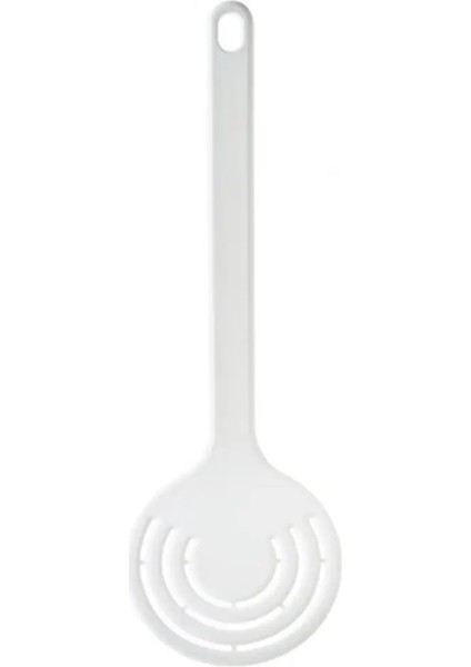 Beyaz Kızartma Spatula Gıda Sınıfı Yumurta Turner Asılı Delik Mutfak Pişirme Mükemmel Aşçı Balık Kızartma Spatula (Yurt Dışından) fırsatları