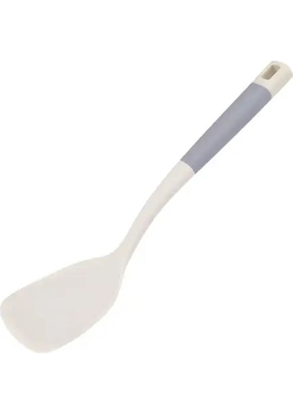 Bej Spatula Dayanıklı Tencerenin Dibini Zarar Vermez Yemek Kaşığı Yüksek Sıcaklık Dayanımı Mutfak Tavada Kızartma Spatula Koku Yok (Yurt Dışından)