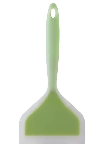 Yeşil Silikon Yapışmaz Spatula Mutfak Gereçleri Pişirme Gereçleri Spatula Sığır Eti Yumurta Mutfak Kazıyıcı Geniş Pizza Pişirme Araçları Kürek (Yurt Dışından)