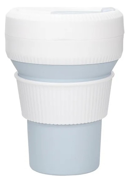 Stil 5 200-400ML Silikon Katlanır Bardak Açık Taşınabilir Basit Kahve Fincanı Piknik Seyahat Katlanır Silikon Su Bardağı Hediye Reklam Bardağı (Yurt Dışından)