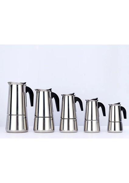 200 ml Paslanmaz Çelik Kahve Makinesi Cezve Moka Pot Şofben Kahve Makineleri Su Isıtıcısı Kahve Brewer Latte Percolator Soba Kahve Araçları (Yurt Dışından) fırsatları