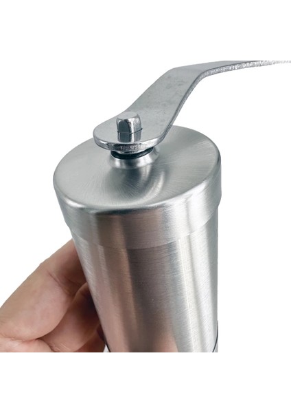 Paslanmaz Manuel Kahve Değirmeni Kahve Aksesuarı Taşınabilir El Değirmeni Kahve Çekirdeği Çapak Öğütücü Değirmeni Çift Rulman Konumlandırma (Yurt Dışından) fırsatları