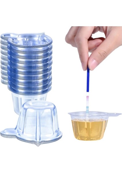 5.2x3.5x3.4cm 50 Parça 5-100 Adet İdrar Toplama Kabı 40/60/100/120 ml (Yurt Dışından)
