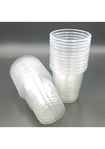 200 Adet 50 ADET/100 ADET/200 ADET/300 Adet Şeffaf Plastik 8 Oz Tek Kullanımlık Bardaklar 230 ml Içecek Bardağı Otomat Tarzı Bardak (Yurt Dışından)