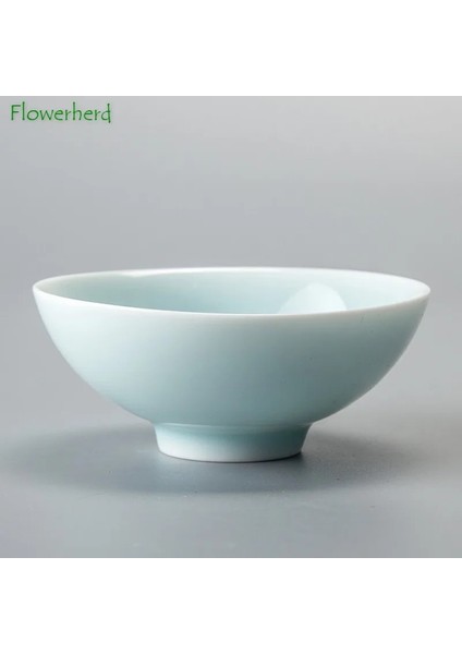 B5 Seramik Porselen Çay Bardağı Teaware Seladonlar Çay Seti Fincan Kung Fu Çay Bardağı Erik Yeşil Çay Bardağı Şapka Fincan Bireysel Master Fincan (Yurt Dışından) modelleri