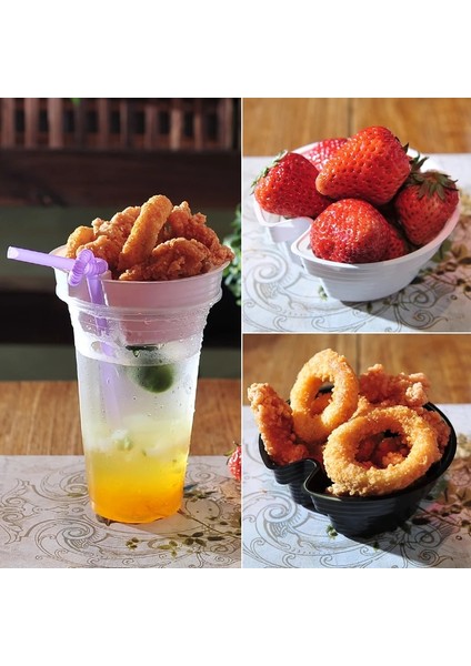 Straw2 450ML 50 Adet 50 Adet Yüksek Kalite 95MM Kalibreli Tek Kullanımlık Kahve Fincanları Parti Iyilik Süt Çay Bardağı Tatlı Bardak Yoğurt Kabı Plastik Bardaklar Plakalı (Yurt Dışından) indirimleri