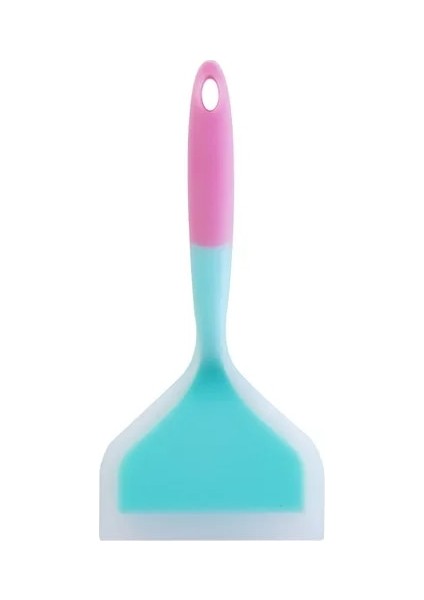 Gök Mavisi Silikon Mutfak Gereçleri Pişirme Gereçleri Spatula Sığır Eti Yumurta Mutfak Kazıyıcı Geniş Pizza Pişirme Araçları Kürek Yapışmaz Spatula (Yurt Dışından)