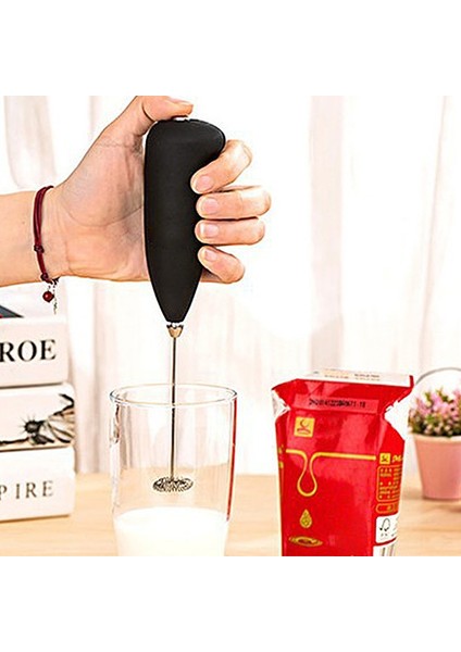 Gümüş Elektrikli Süt Köpürtücü Otomatik El Köpük Kahve Makinesi Yumurta Çırpıcı Süt Cappuccino Köpürtücü Taşınabilir Mutfak Kahve Çırpma Aracı (Yurt Dışından) fiyatları