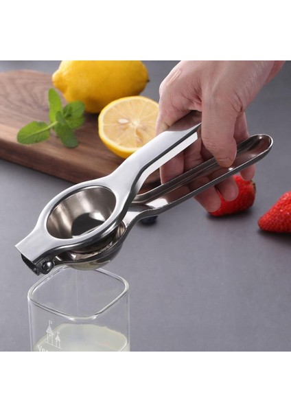 Gümüş Meyve Sıkacağı Paslanmaz Çelik Limon Portakal El Manuel Sıkacağı Mutfak Alet Portakal Sıkacağı Baskı Manuel Işlemciler Cocina (Yurt Dışından) fiyatları