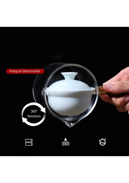 Bir Pot Dört Bardak 13 Seramik Cam Çay Seti Çay Makinesi Demlik Porselen Çin Gongfu Çay Seti Taşınabilir Çay Seti Çay Takımları Fincan Çay Için (Yurt Dışından)