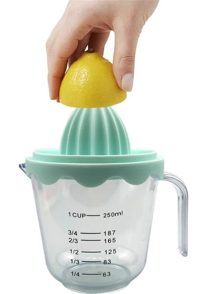 Taşınabilir Manuel Sıkacağı Ölçekli Limon Sıkacağı Portakal Suyu Mutfak Dıy Suyu Aracı Ev Essentials Sıkacağı Mutfak Aksesuarları (Yurt Dışından)