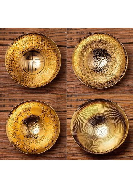 Altın A 2 Adet Vintage Yaldız Çay Bardağı Seramik Çay Fincanı Çin Tarzı Retro El Yapımı Çay Bardağı Temmoku Sır Çay Seti Ev Çay Kase Ana Fincan (Yurt Dışından)