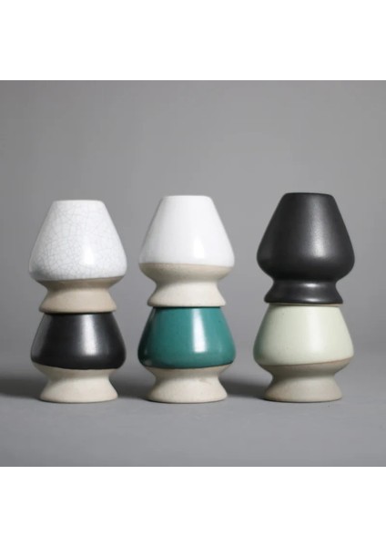 07 6x7 cm Seramik Matcha Tutucu Matcha Çırpma Standı Chasen Tutucu Japon Yeşil Çay Çırpma Tutucu (Yurt Dışından)