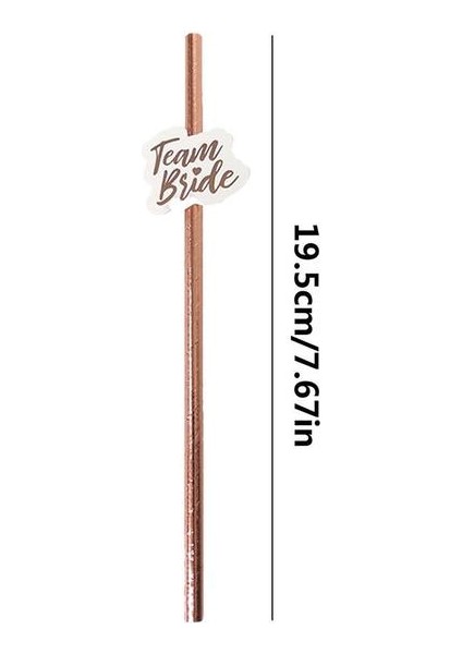 Stil 1 10 Parça Gül Altın Gelin Takım Payet Rustik Parti Düğün Gelin Dekor Olmak Bekarlığa Veda Partisi Gelin Duş Için Ayıklayacaktır Dekor (Yurt Dışından)