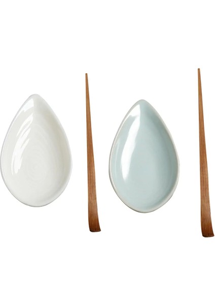 Çay Odası Ofis Iç Mekan Için Seramik Çay Kaşığı Çay Yaprağı Ölçü Kaşığı Çay Sanatı (Yurt Dışından) modelleri