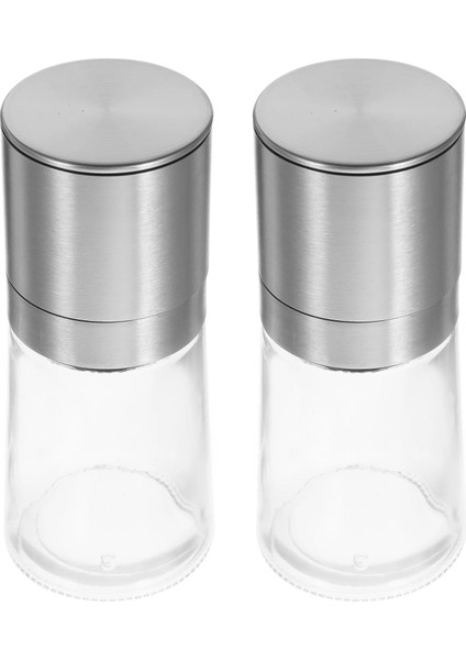 Gösterildiği Gibi 14X6X6CM 2 Adet Biber Tuz Öğütücü Manuel Biber Tuz Öğütücü Değirmen Mutfak Gadget Doldurulabilir Biber Taşlama Araçları (Yurt Dışından) fiyatları