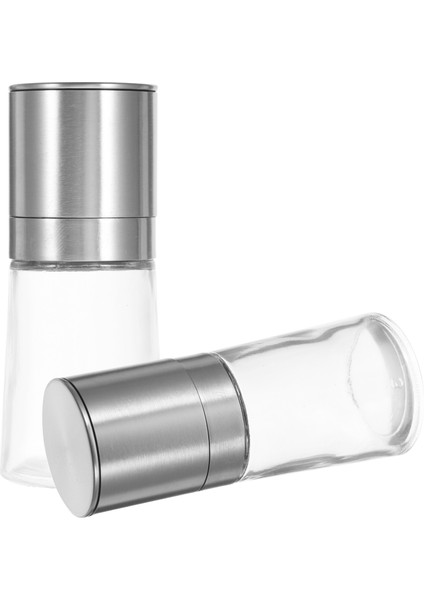 Gösterildiği Gibi 14X6X6CM 2 Adet Biber Tuz Öğütücü Manuel Biber Tuz Öğütücü Değirmen Mutfak Gadget Doldurulabilir Biber Taşlama Araçları (Yurt Dışından) fırsatları