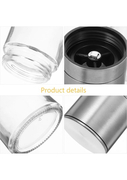 Gösterildiği Gibi 14X6X6CM 2 Adet Biber Tuz Öğütücü Manuel Biber Tuz Öğütücü Değirmen Mutfak Gadget Doldurulabilir Biber Taşlama Araçları (Yurt Dışından) indirimleri