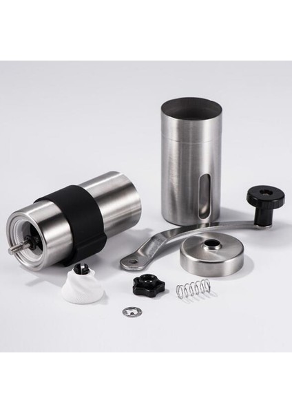 Büyük Gümüş Kahve Değirmeni Mini Paslanmaz Çelik El Manuel El Yapımı Kahve Çekirdeği Çapak Öğütücüler Değirmen Mutfak Aracı Çiğdem Öğütücüler (Yurt Dışından) fırsatları