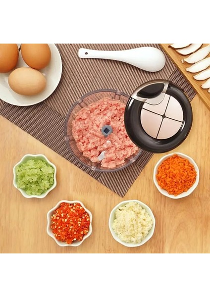 Lotus Kısa Manuel Gıda Parçalayıcı Çekme Dize Sebze Doğrayıcı Meyve Kuruyemiş Soğan Kıyıcı El Çekme Kıyma Blender Mikser Mutfak Aletleri Cocina (Yurt Dışından) modelleri
