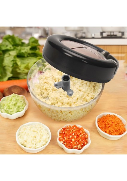 Lotus Kısa Manuel Gıda Parçalayıcı Çekme Dize Sebze Doğrayıcı Meyve Kuruyemiş Soğan Kıyıcı El Çekme Kıyma Blender Mikser Mutfak Aletleri Cocina (Yurt Dışından) fırsatları