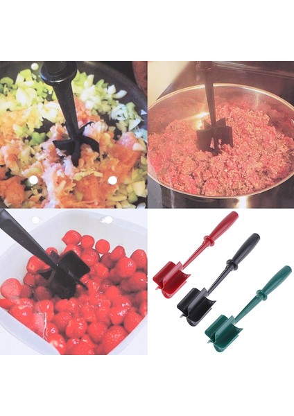 Yeşil Çok Fonksiyonlu Yüksek Sıcaklığa Dayanıklı Et Kıyıcı Hamburger Kıyıcı Et Kıyıcı Mutfak Eşyaları Yapışmaz Tencere Et Kıyma (Yurt Dışından) fiyatları