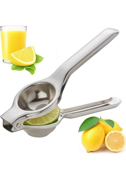 Gümüş Limon Sıkacağı Paslanmaz Çelik El Manuel Sıkacağı Kireç Limon Portakal Meyve Sıkacağı El Basın Narenciye Sıkacağı (Yurt Dışından) modelleri