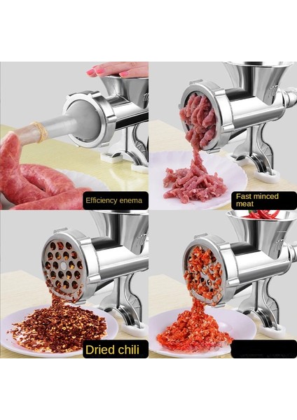 Küçük Pişirme Işlemcisi Gıda Dolgu El Öğütücü Işlemci Alüminyum Makinesi Sosis Mutfak Gıda Et Ev Makarna Kıyıcı Araçları (Yurt Dışından) fırsatları