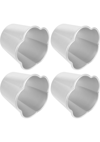 SILVER7.5X6CM Bardak Kalıp Puding Cupcake Tart Pişirme Teneke Yumurta Muffin Kalıpları Alüminyum Kalıp Pasta Tava Fincan Ramekins Tek Brownies Muffin Yapışmaz (Yurt Dışından) modelleri